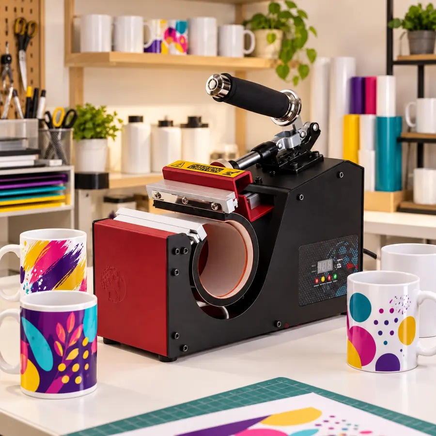 Prensa Color Make Ferrari para personalizar tazas